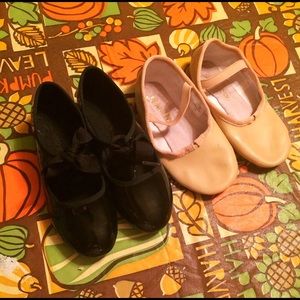 Ballet and tap shoes!